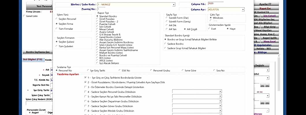 Zirve Bordro Entegrasyon Yazılımı Zirve Bordro Entegrasyon Yazılımı